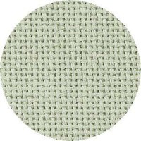 Ткань Lugana 25 ct  серо-зеленая в упаковке /3835-618