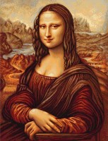 Набор для вышивания Мона Лиза, Джоконда