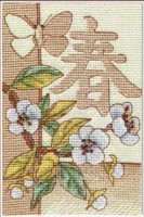 Набор для вышивания Весенний сад /И-0569