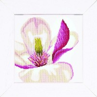 Набор для вышивания Цветок Магнолии (Magnolia Flower) лен