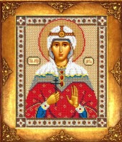 Набор для вышивания бисером Икона Святая Дарья