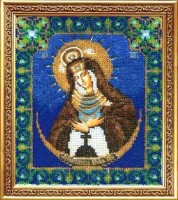 Набор для вышивания Икона Богородица Остробрамская /Б-1013