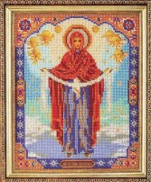 Набор для вышивания бисером Икона Богородица Покрова