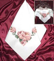 Набор для вышивания крестиком Скатерть с тюльпанами /СК-005