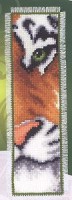 Набор для вышивания крестом Закладка для книги Тигр /PN-0011281(2002-17-801)