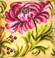 Набор для вышивания Подушка Прекрасный цветок