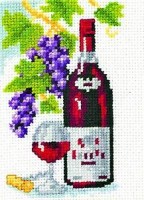 Набор для вышивания крестом Красное вино /PN-0011631(2002-42-651)