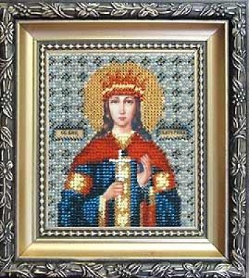 Набор для вышивания Икона святой мученицы Екатерины