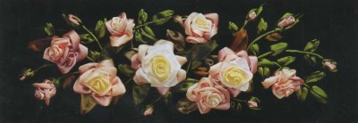 Набор для вышивания лентами  Розы