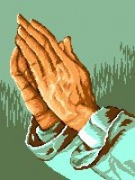 Набор для вышивания Молящие руки (Hands praying) гобелен