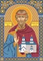 Набор для вышивания бисером Икона Св. Князь Владислав Сербский /С-9166