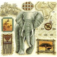 Набор для вышивания Слон (Elephant) /EPX-166