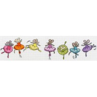 Набор для вышивания крестом Мышки (Sugar Plum Mice)