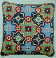 Подушка серии Glorafilia Марокканский мозаичный орнамент (Moorish Tiles)