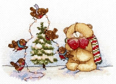 Набор для вышивания Новогодняя елочка (The Christmas Tree)