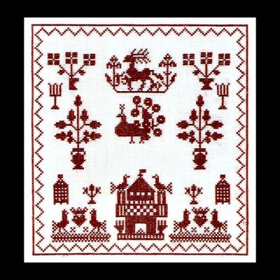 Набор для вышивания Сэмплер Anno (лен)