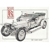 Набор для вышивания Роллс-ройс Серебряный призрак (Rolls Royce Silver Ghost) /114-CRR