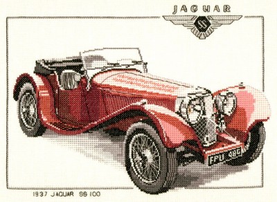 Набор для вышивания Ягуар SS100 (Jaguar SS100)