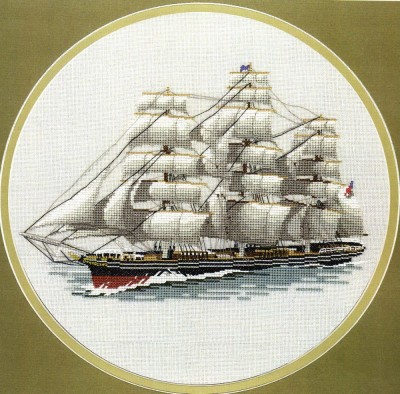 Набор для вышивания Корабль (Cutty Sark)