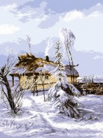 Набор для вышивания Сибирская зима (Siberian winter) гобелен /G823