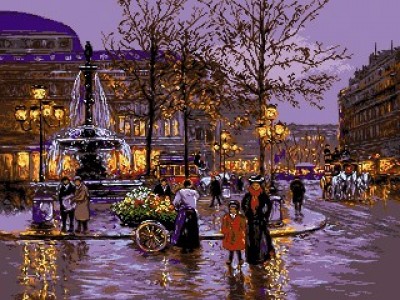 Набор для вышивания Старый Париж (Old Paris) гобелен
