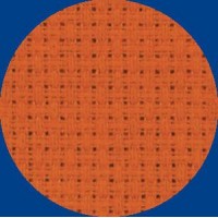 Канва Аида 14  темно-оранжевая 48 х 53 см. /3706-4026