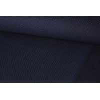 Канва для вышивания Fein-Aida 18 темно-синяя (Navy), 48х53 см. /3793-589