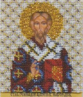 Икона святого архиепископа Новгородского Геннадия /Б-1124