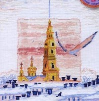 Набор для вышивания крестом Зима в Питере /07-009-02