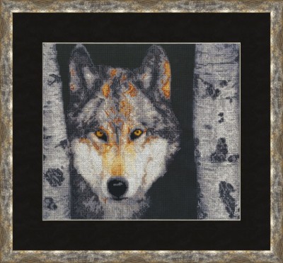 Набор для вышивания крестом Волк (снят с производства)
