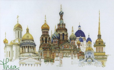 Набор для вышивания Санкт- Петербург (лен)