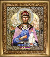 Набор для вышивания бисером Икона Святой Дмитрий Донской