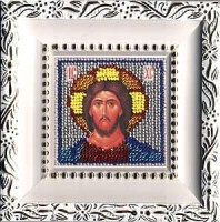 Набор для вышивания бисером Икона Иисус /МИ-55                                                           