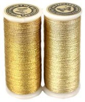 Набор ниток для вышивания- 2 шт. , нитки Медь: 902 и 103 /910Gold(золото)