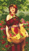 Набор для вышивания Улыбка розы (Zambet de roza) гобелен