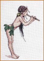 Набор для вышивания Волшебная флейта (по мотивам рисунка Erle Ferronniere) /Вл-06