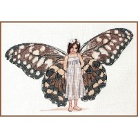 Набор для вышивания Душа бабочки (по мотивам рисунка Erle Ferronniere) /Вл-05