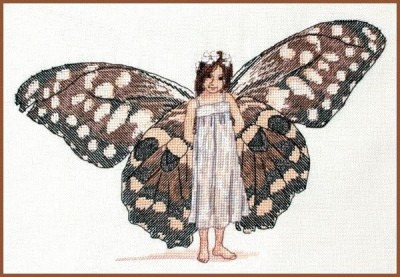 Набор для вышивания Душа бабочки (по мотивам рисунка Erle Ferronniere)