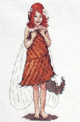 Набор для вышивания Рыжуля (по мотивам рисунка Erle Ferronniere)