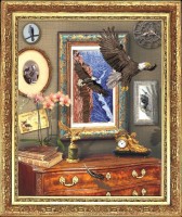 Набор для вышивания Полет орла (Панорамная вышивка) /20111