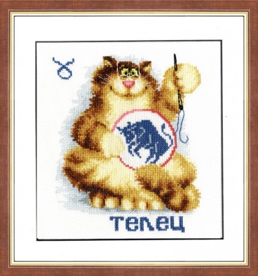 Набор для вышивания Знак зодиака Телец